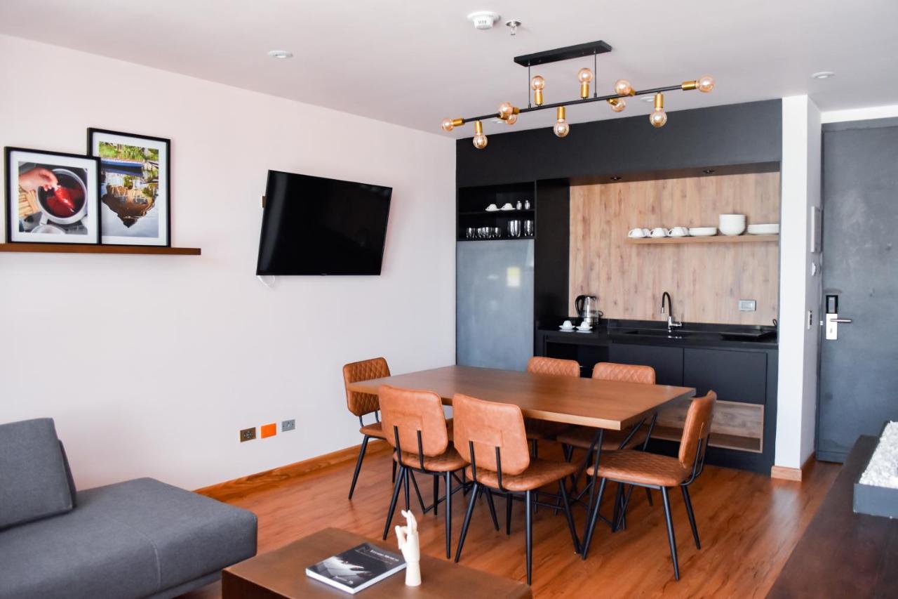 פאסטו Hotel V1501 מראה חיצוני תמונה A kitchen in a serviced apartment