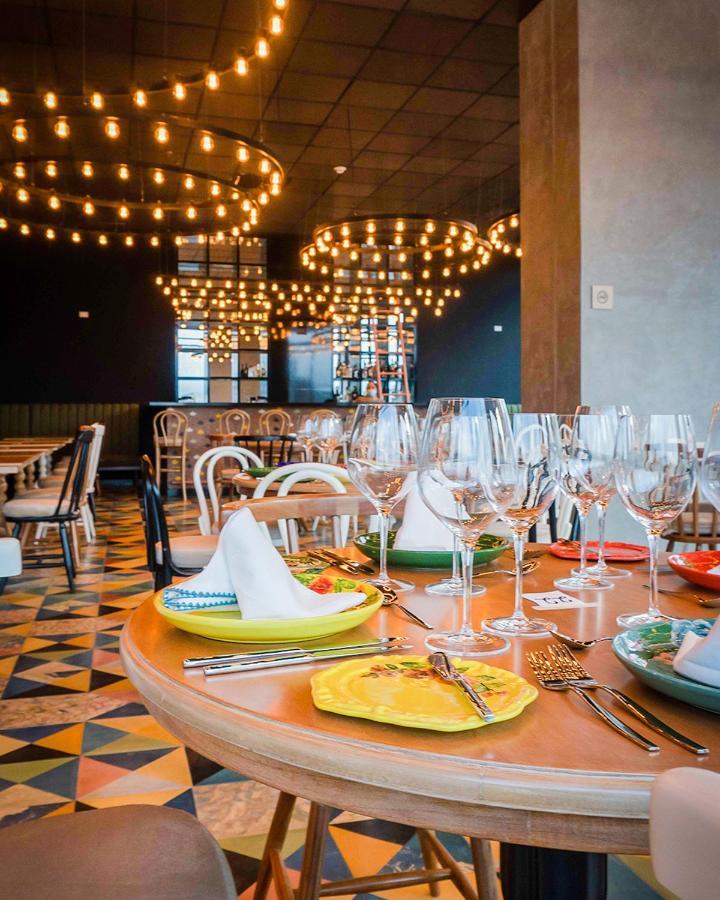 פאסטו Hotel V1501 מראה חיצוני תמונה The interior of the restaurant